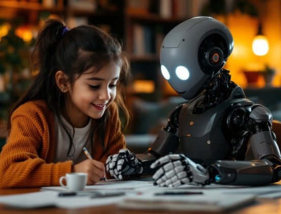 Student learning with Vidya AI Support